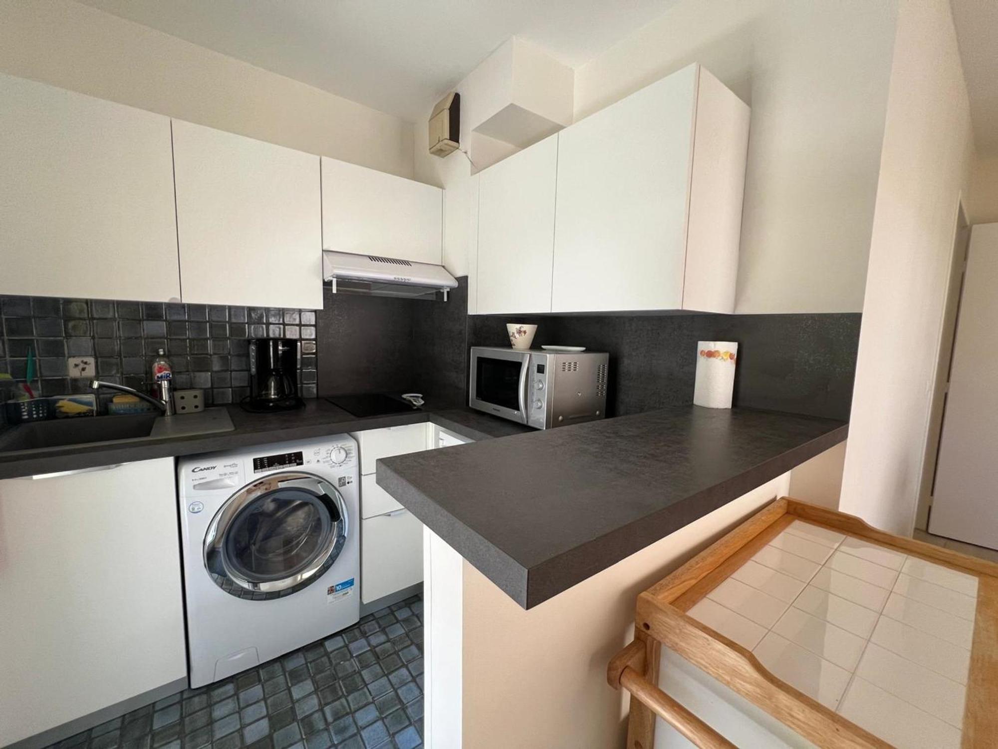 Appartement T2, Vue Mer, Proche Plage Et Commerces, Parking Inclus - Fr-1-474-6 Arcachon Exteriör bild